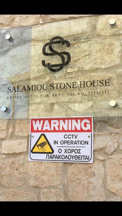 Villa Salamiou Stone House Paphos Exterior foto